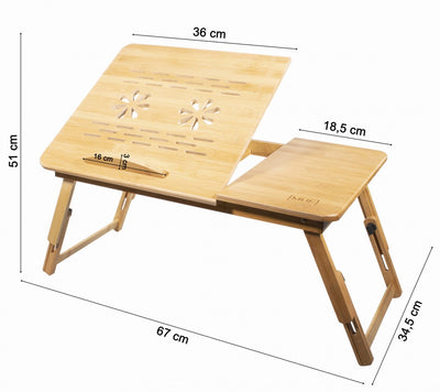 MOSTOL Table pour ordinateur portable 2 plateaux