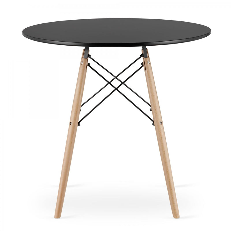 TODIRS Table ronde style scandinave 80 cm