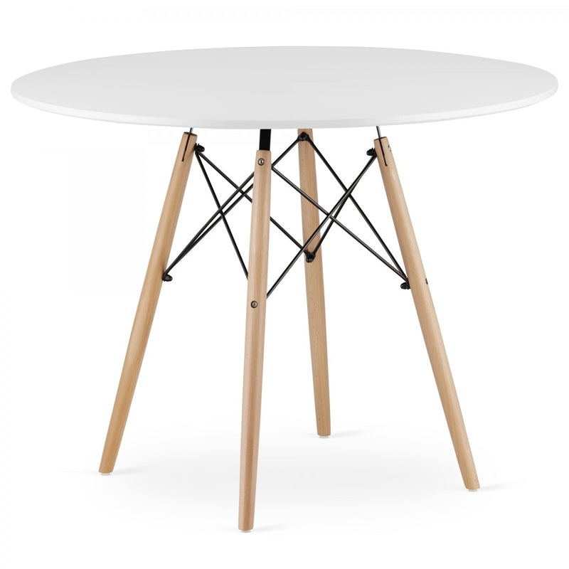 TODIR Table ronde style scandinave 100 cm