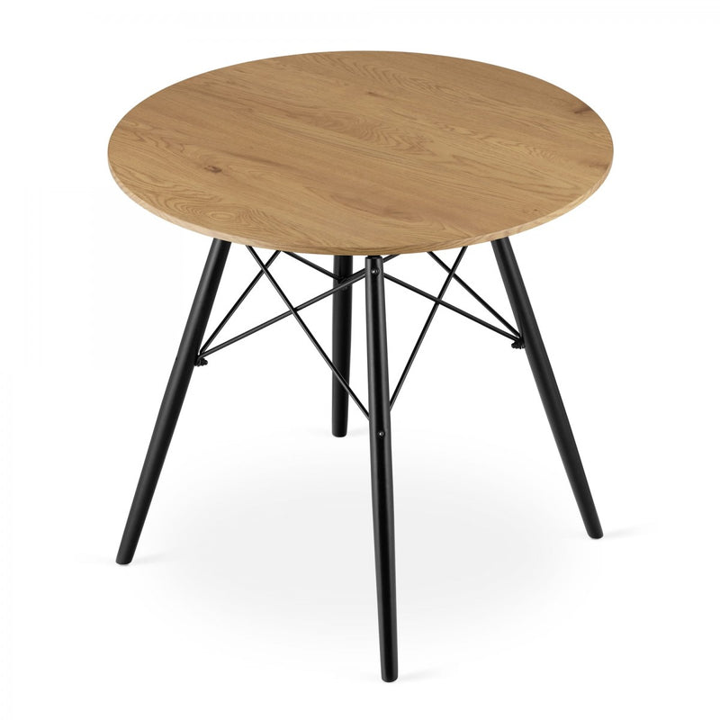 TODIRS Table ronde style scandinave 80 cm