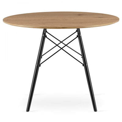TODIR Table ronde style scandinave 100 cm
