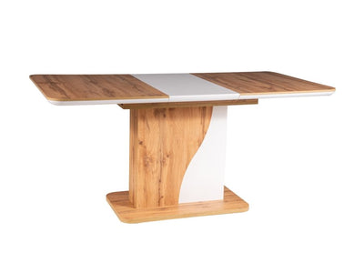 SYNIA Table pour salle à manger 120 cm MDF