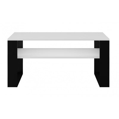 ASISA Table basse rectangulaire style loft