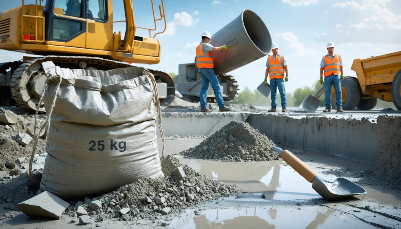 découvrez combien de béton vous pouvez réaliser avec un sac de ciment de 25 kg. cette guide vous aide à comprendre les proportions et les mélanges nécessaires pour vos projets de construction.
