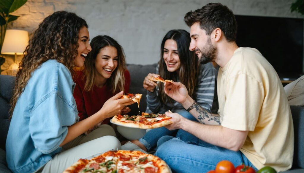 Organiser une soirée pizza inoubliable et relaxante avec des activités en ligne