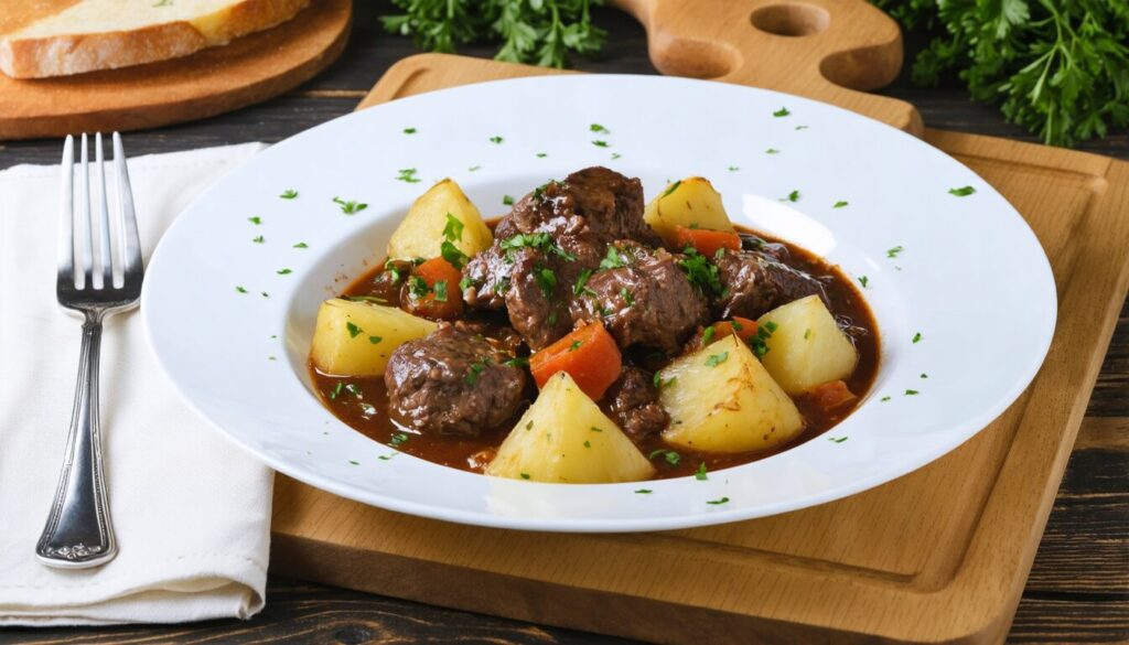 Quelle viande sublime les pommes de terre sarladaises ?