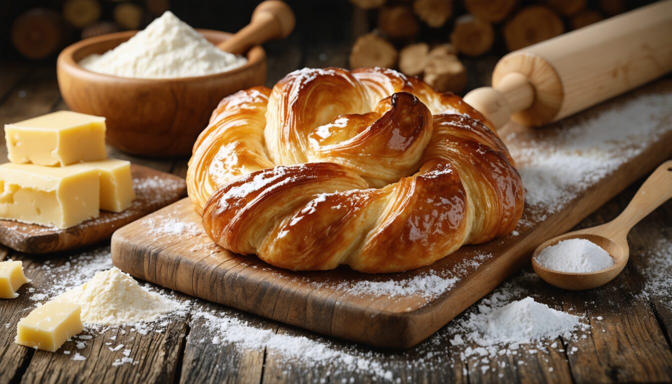 apprenez à réaliser la véritable recette du kouign-amann, cette délicieuse pâtisserie bretonne au beurre et au sucre. suivez nos étapes simples pour un résultat fondant et caramélisé, digne des meilleures boulangeries !