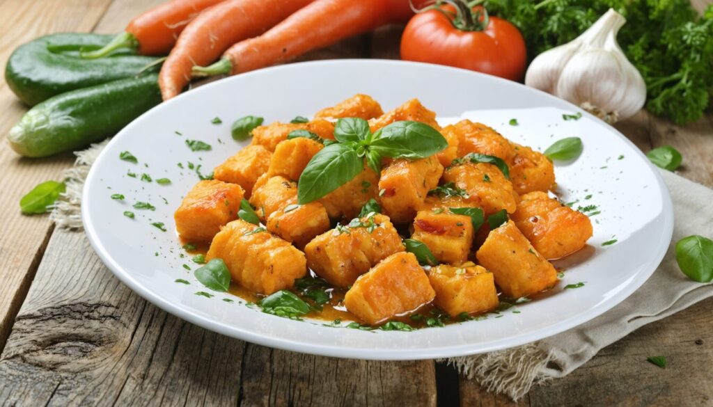 découvrez comment préparer des gnocchis à la patate douce, une alternative gourmande et fondante aux gnocchis traditionnels. facile à réaliser, cette recette saura régaler petits et grands lors de vos repas en famille ou entre amis.