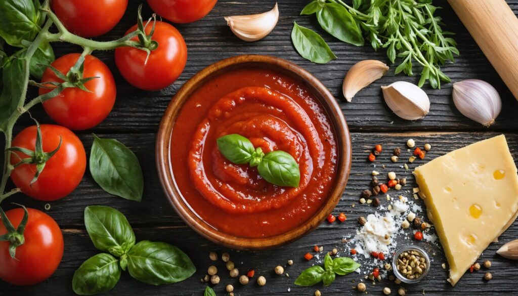 Découvrez la sauce tomate idéale pour une pizza réussie : les astuces pour une base parfaite