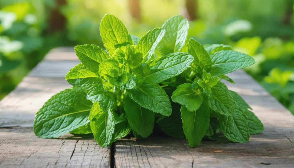 apprenez comment garder la menthe fraîche jusqu’à trois semaines grâce à l’astuce simple et naturelle de ma grand-mère. parfait pour vos boissons et recettes toute l’année !