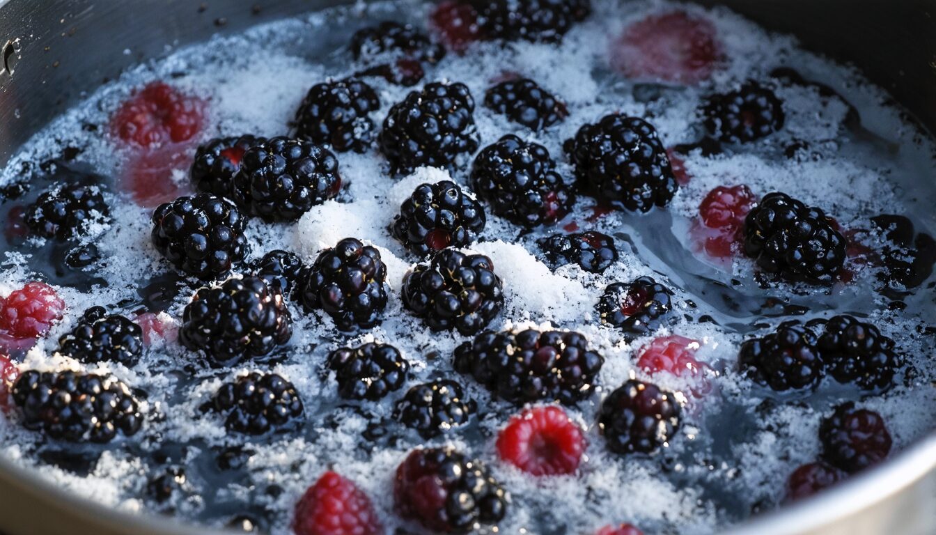 découvrez comment préparer une délicieuse confiture de mûres sauvages avec notre guide étape par étape. réveillez vos papilles avec cette recette simple et savoureuse, parfaite pour tartiner sur vos pains et crêpes.
