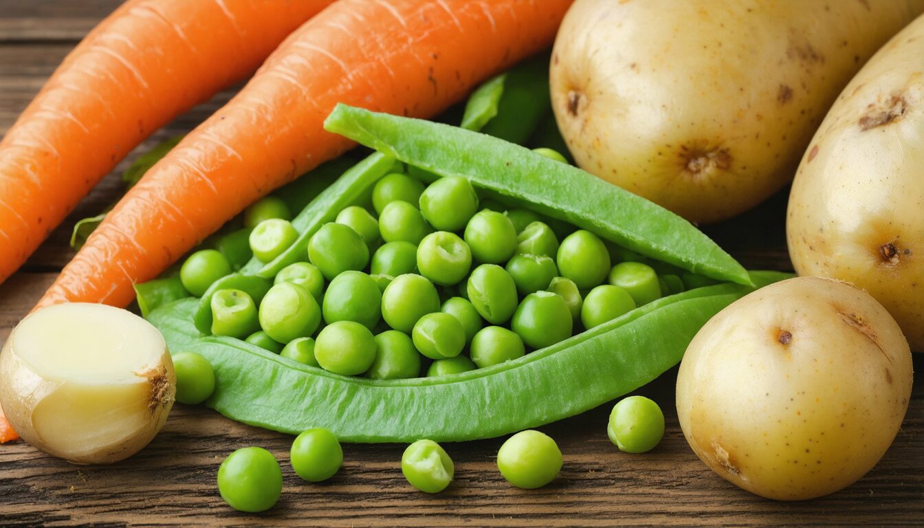 découvrez comment préparer facilement un plat réconfortant à base de petits pois, carottes et pommes de terre : une recette savoureuse, idéale pour toute la famille.
