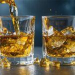 Quel est le poids en grammes de deux verres de whisky ?