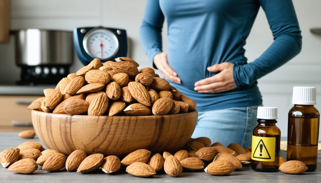 découvrez les dangers potentiels d'une consommation excessive d'amandes : troubles digestifs, excès de calories, apport élevé en oxalates et risques pour la santé. informez-vous pour consommer les amandes de façon équilibrée.