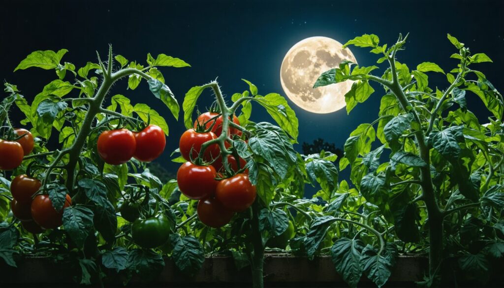 L’impact de la lune sur la culture des tomates