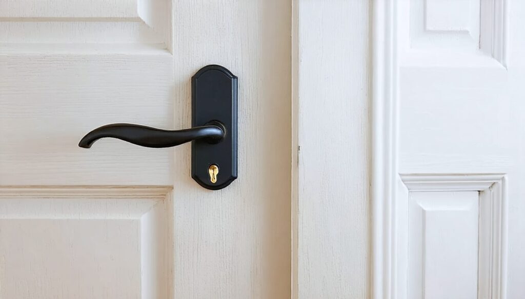 Astuces pour renforcer la sécurité de votre porte avec un verrou sans perçage