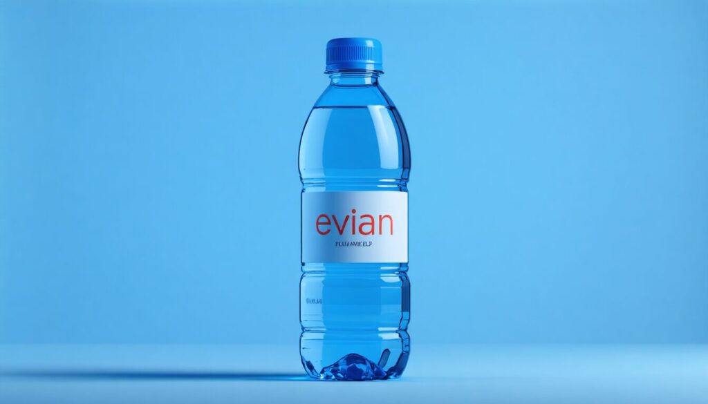 découvrez l’édition spéciale d’evian® : une collaboration exclusive avec pharrell williams pour une bouteille d’eau au design unique, alliant créativité et fraîcheur. à ne pas manquer !