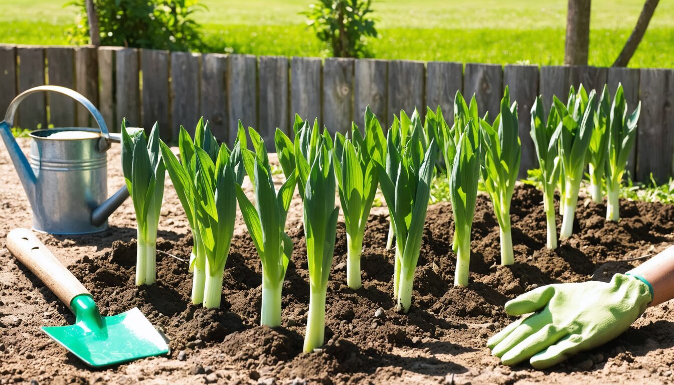 découvrez nos conseils et étapes clés pour réussir la plantation de poireaux, de la préparation du sol à la récolte, et obtenez une récolte abondante en toute simplicité.