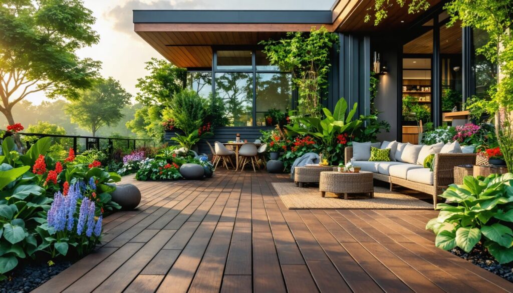 Lames de terrasse en ipé : un choix écologique et économique pour embellir votre espace extérieur