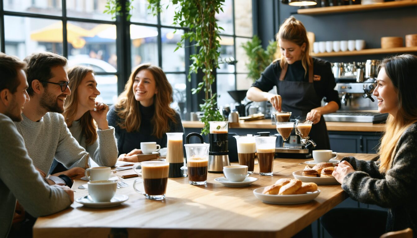 découvrez les temps forts de la rencontre à l’iep dédiée au café : échanges passionnants sur les tendances actuelles et les principaux défis du marché. un événement incontournable pour les amateurs et professionnels du secteur.