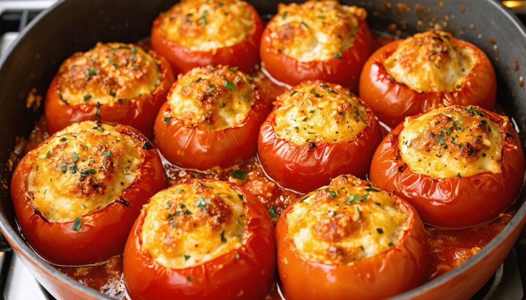 découvrez le temps de cuisson parfait pour réussir vos tomates farcies à la viande : conseils, astuces et étapes pour obtenir des tomates savoureuses et bien cuites à chaque fois.