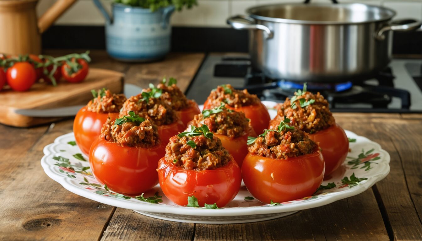 découvrez le temps de cuisson parfait pour réussir vos tomates farcies à la viande : astuces, conseils et durée idéale pour un plat savoureux et fondant.