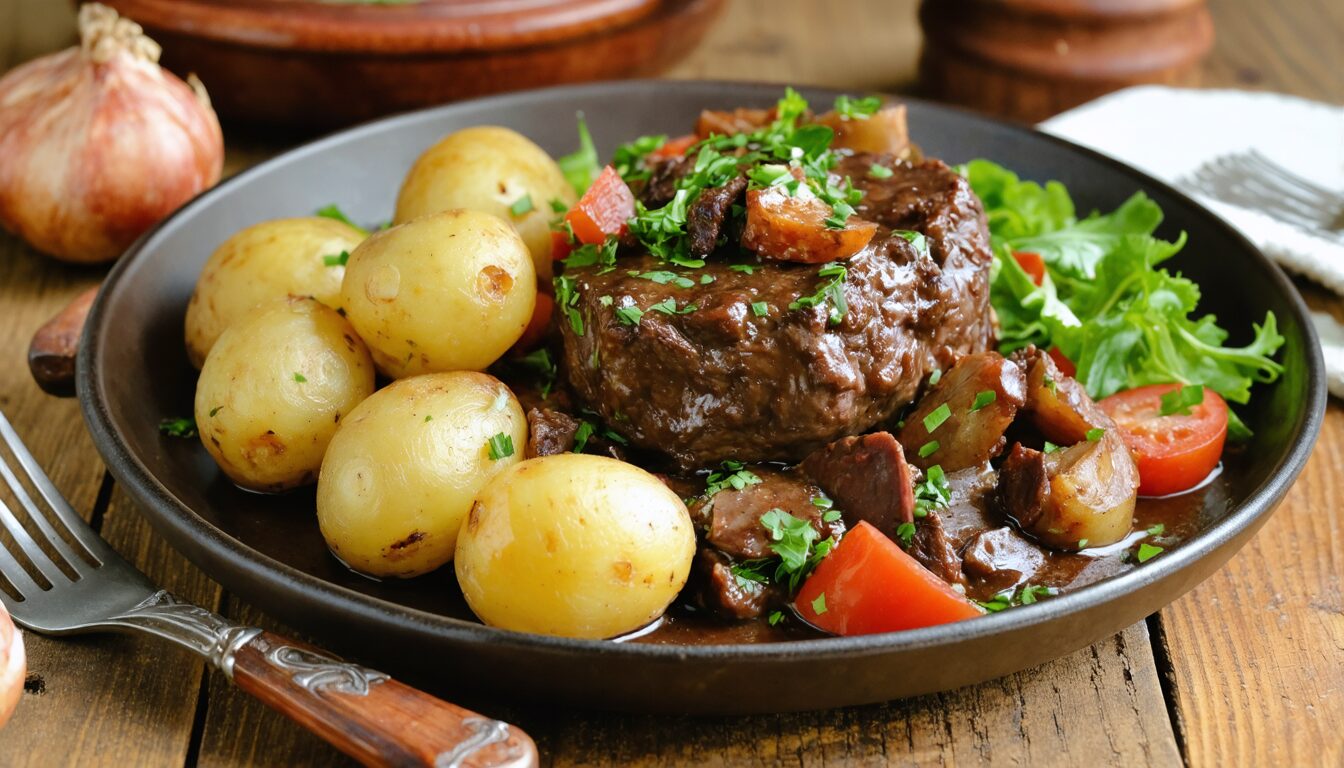 découvrez tous les secrets pour réussir un authentique bœuf bourguignon à la manière de grand-mère : des ingrédients traditionnels, des astuces de cuisson et des conseils pour une viande fondante et une saveur incomparable.