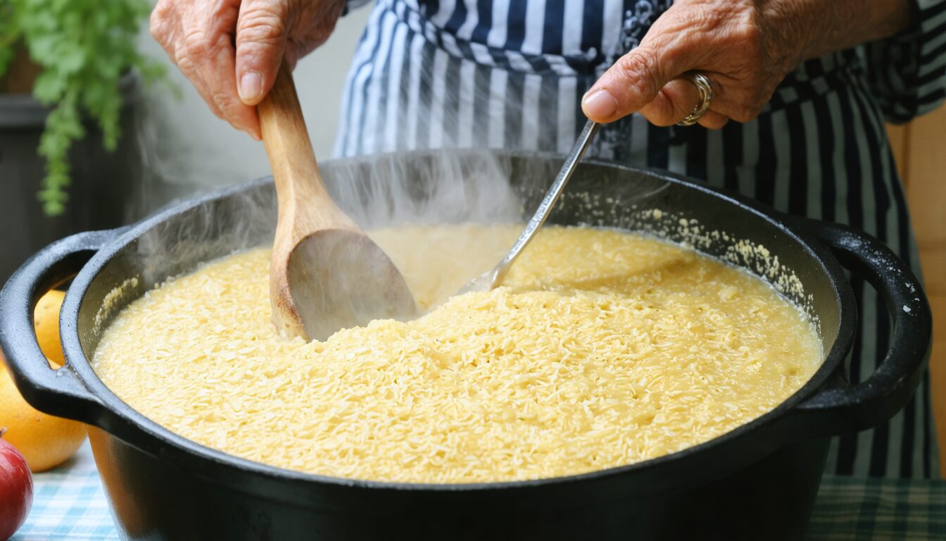 savourez la tradition avec notre recette authentique de semoule au lait, inspirée des grands-mères : un dessert crémeux, simple et réconfortant à réaliser chez vous.