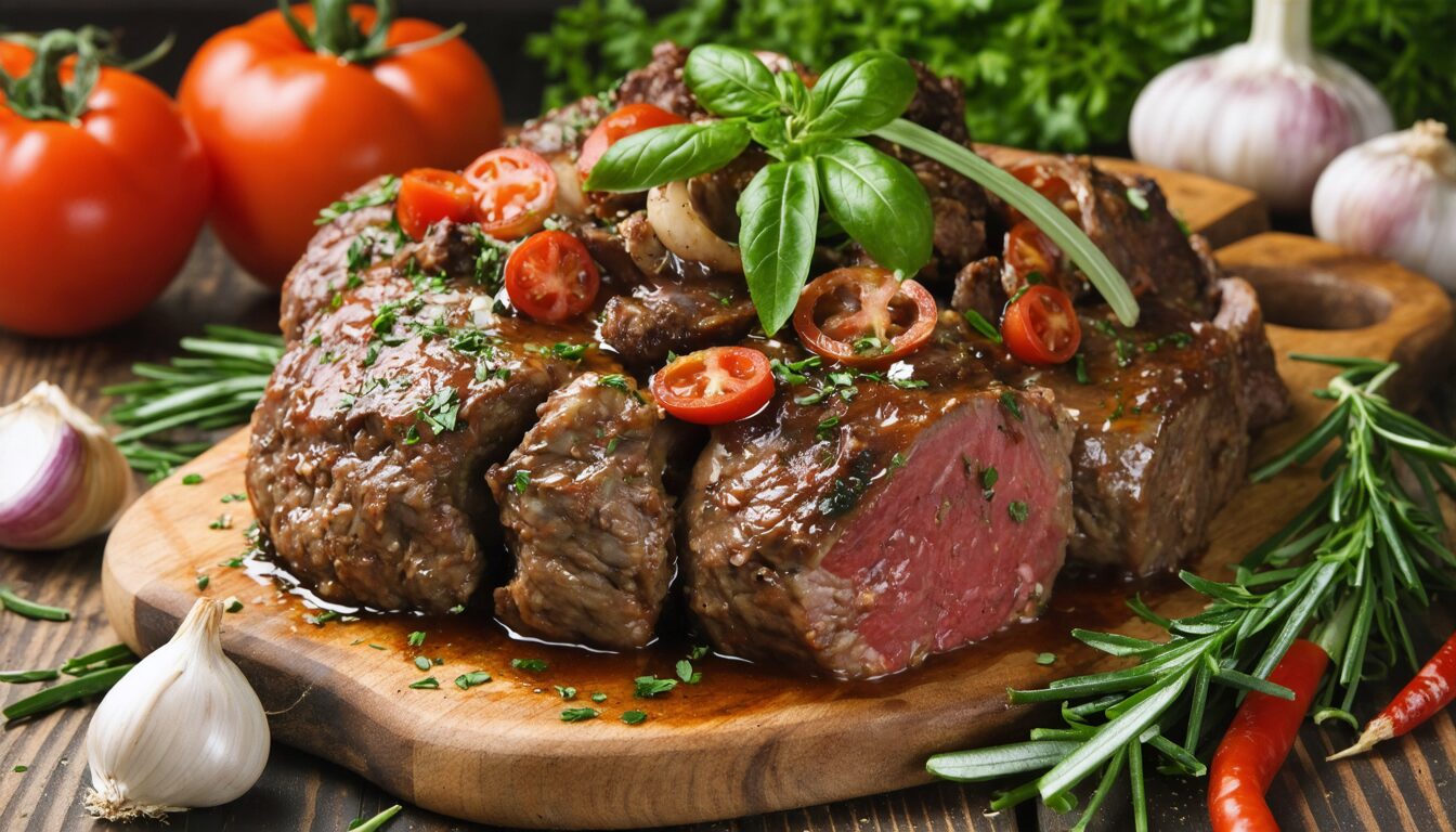 savourez un délicieux osso buco de veau grâce à notre recette facile et authentique. découvrez tous les secrets de ce plat italien fondant et parfumé pour régaler vos convives.