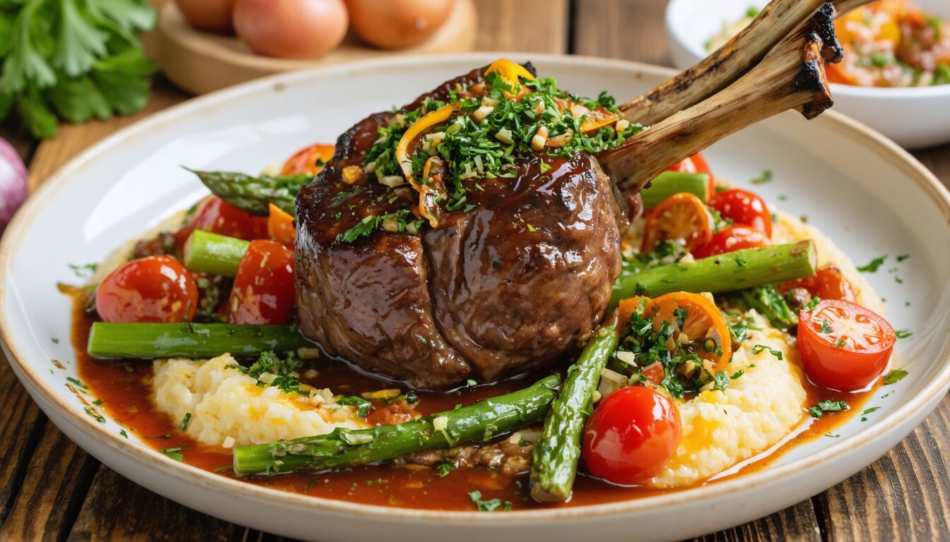 savourez l’authentique osso buco de veau grâce à notre recette facile et gourmande. découvrez tous les ingrédients et étapes pour réussir ce plat italien traditionnel chez vous !
