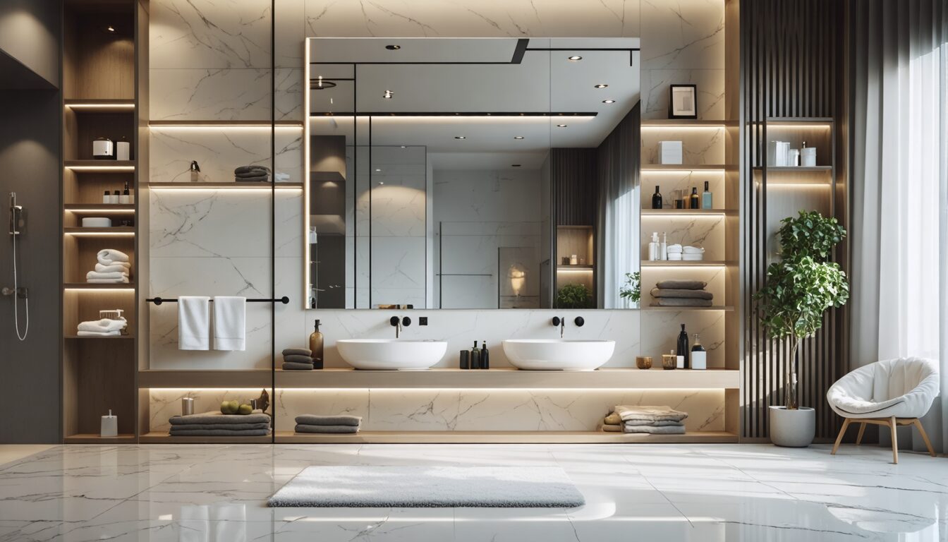 optimisez l’espace et la fonctionnalité de votre salle de bain avec ces trois astuces simples et efficaces. découvrez comment transformer votre pièce d’eau en un espace pratique et agréable au quotidien.