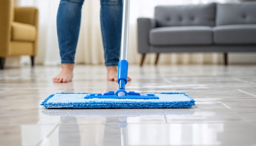 Guide pratique pour un nettoyage efficace du carrelage après des travaux