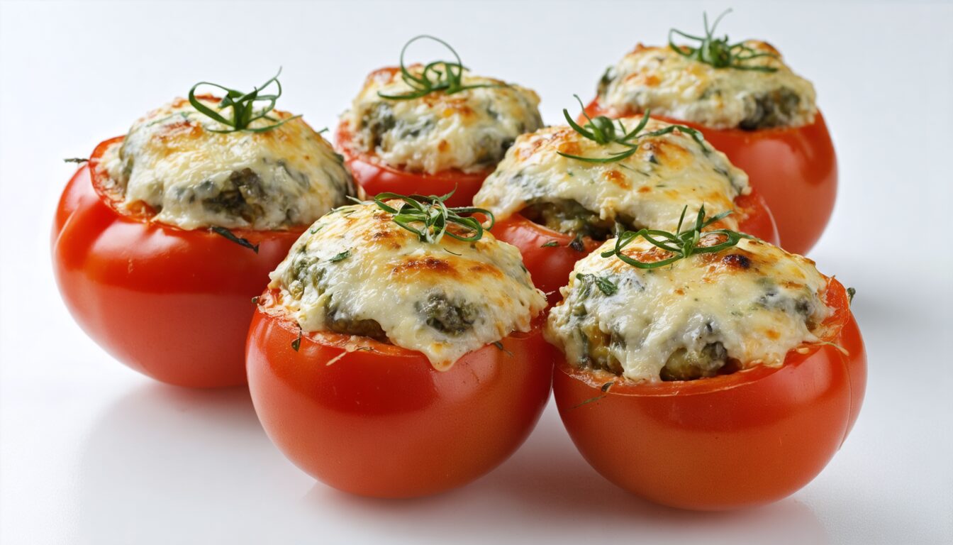 découvrez la recette authentique de tomates farcies à la façon de grand-mère, garnies de viande et de riz savoureux. facile à préparer, ce plat familial régalera petits et grands pour un repas convivial et traditionnel.