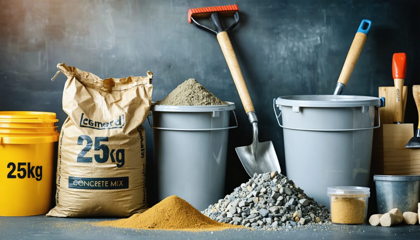 découvrez comment réaliser le dosage parfait du béton avec un sac de ciment de 25 kg : proportions, astuces et calculs pour obtenir un béton résistant et adapté à vos travaux.