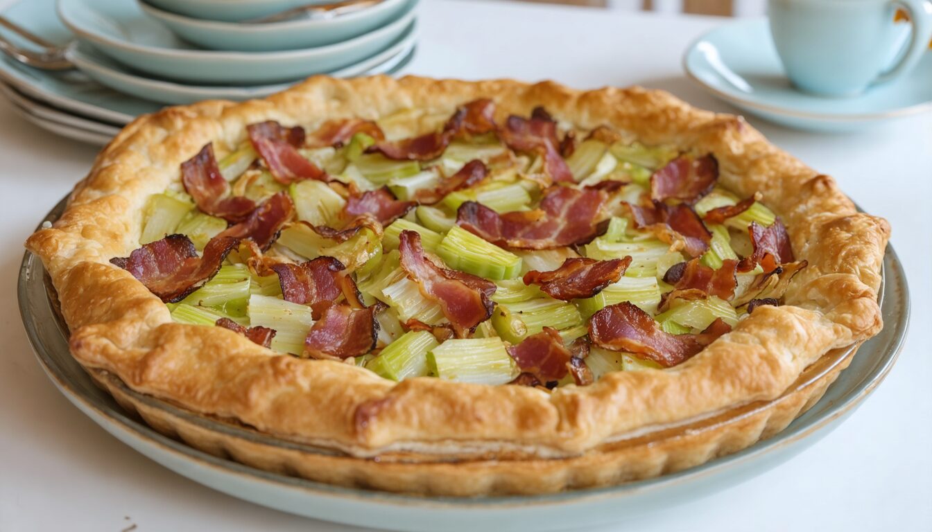 découvrez nos astuces incontournables pour réussir une délicieuse tarte aux poireaux et lardons : ingrédients, étapes faciles et conseils pour une saveur irrésistible à chaque bouchée !