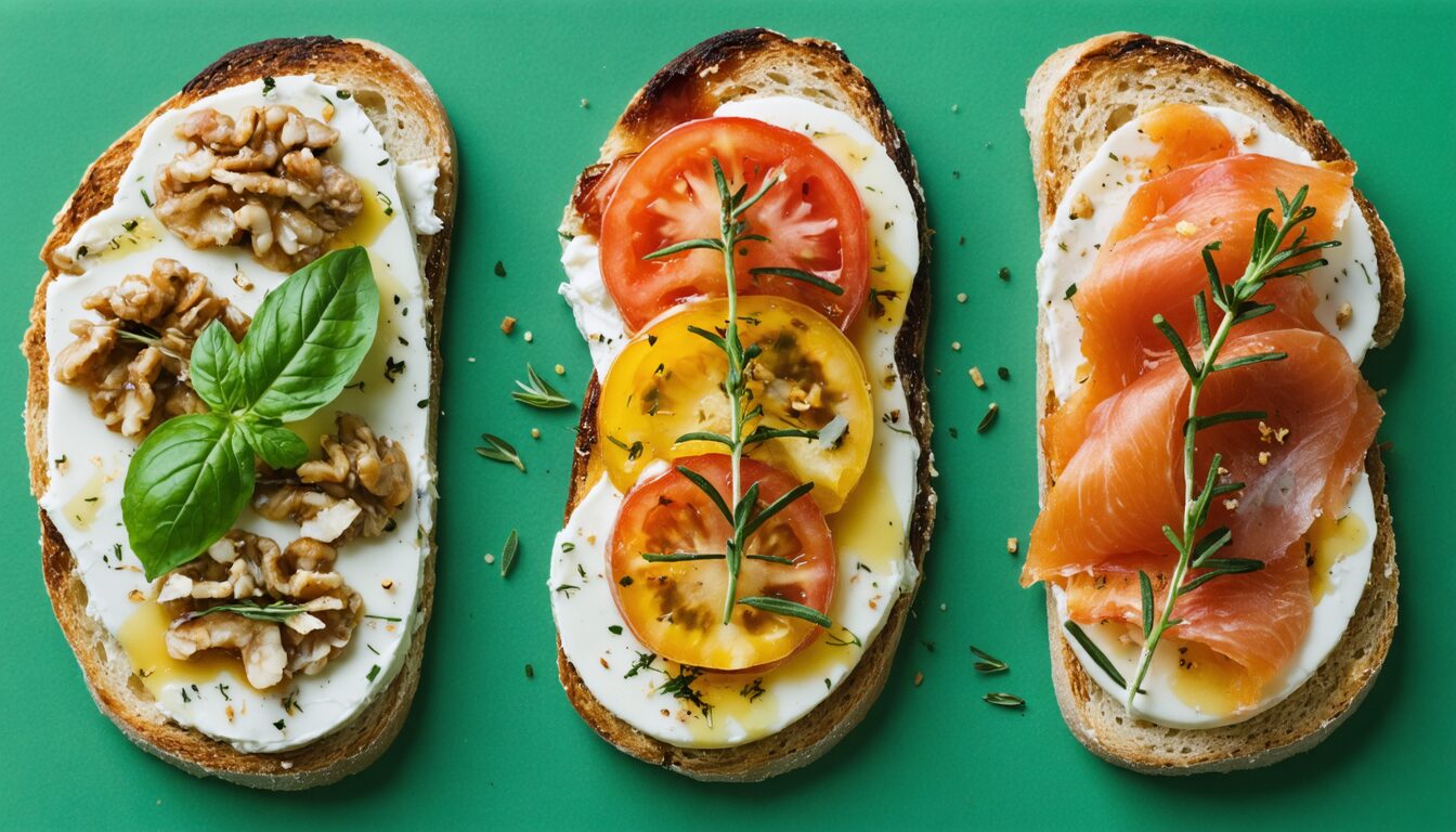 découvrez trois recettes de tartines authentiques, inspirées des saveurs du terroir et du marché, pour des pauses gourmandes et pleines de caractère.
