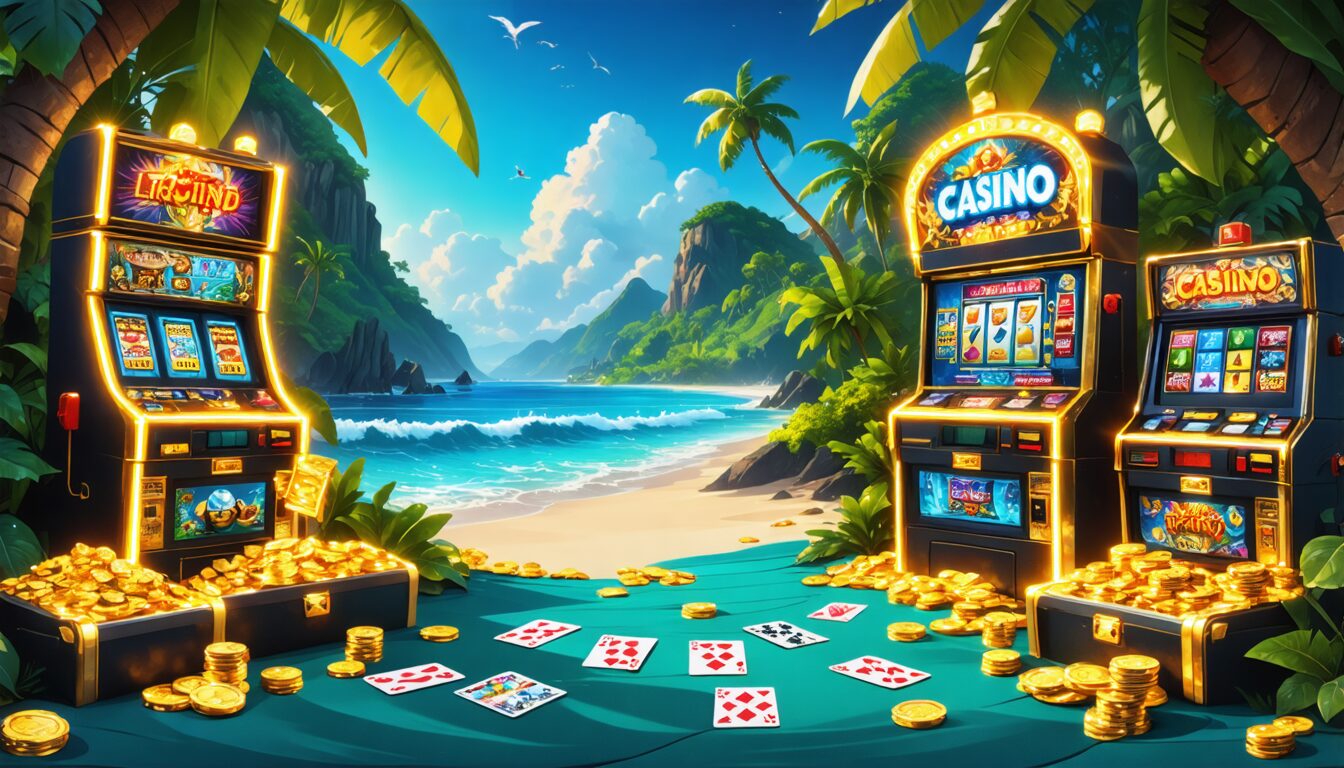 partez à la découverte de l'île de casino, vivez une aventure palpitante et tentez de décrocher de l'argent réel grâce à une expérience de jeu unique et immersive.