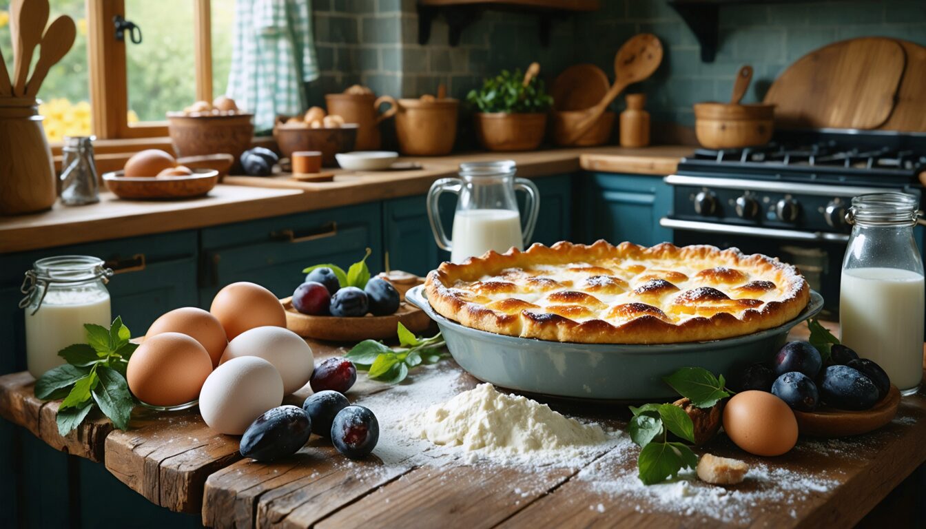 découvrez la délicieuse recette de grand-mère pour préparer un authentique far breton, un dessert traditionnel moelleux et gourmand, facile à réaliser chez vous.