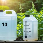 Quel dosage de roundup est recommandé pour 10 litres d’eau ?
