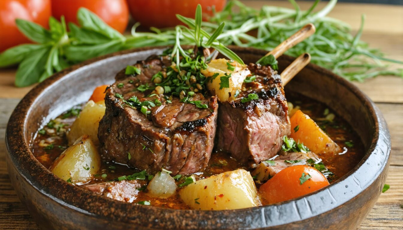 découvrez la recette traditionnelle de la joue de porc façon grand-mère, accompagnée d'astuces gourmandes pour un plat savoureux et réconfortant.