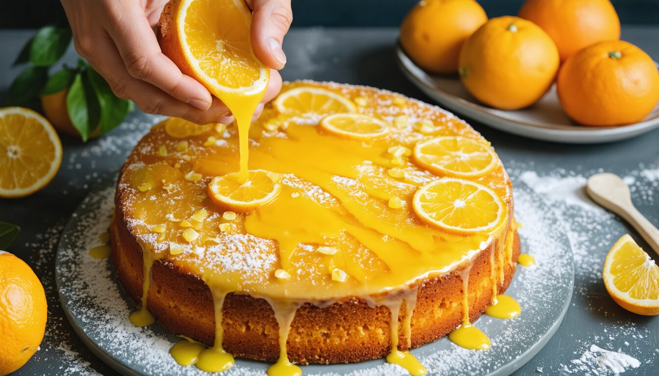 découvrez notre recette de gâteau à l'orange de grand-mère, un classique revisité pour un dessert moelleux et parfumé, parfait pour toutes les occasions.