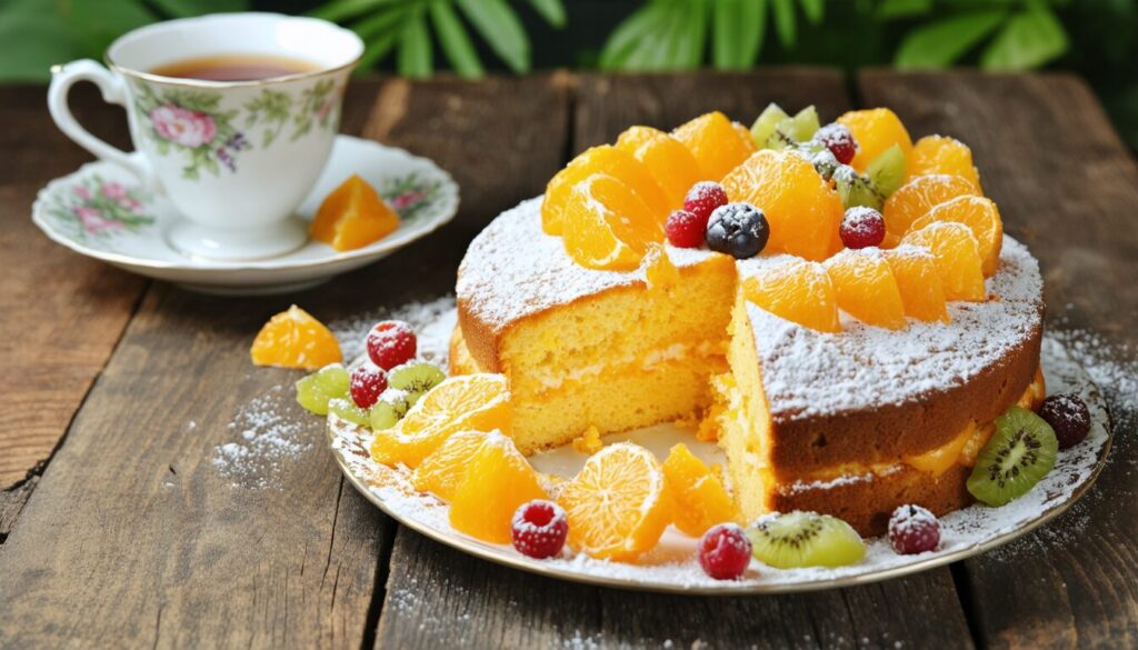 Recette de gâteau à l’orange de grand-mère : un classique revisité
