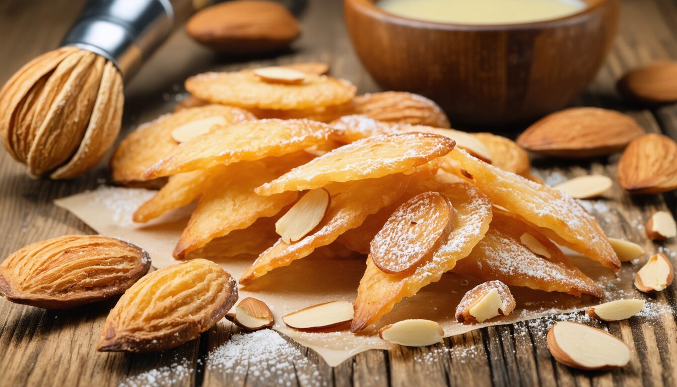 découvrez la recette facile des tuiles aux amandes de cyril lignac avec ses secrets et astuces pour réussir ce dessert léger et croquant à coup sûr.
