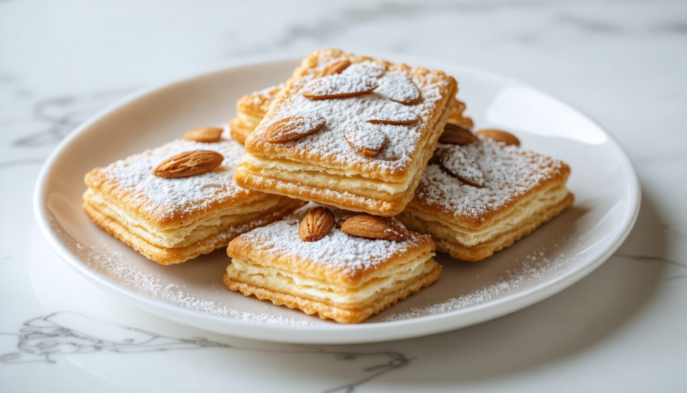 découvrez la recette facile des tuiles aux amandes de cyril lignac avec ses secrets et astuces pour réussir ce délicieux biscuit croquant et élégant à la maison.