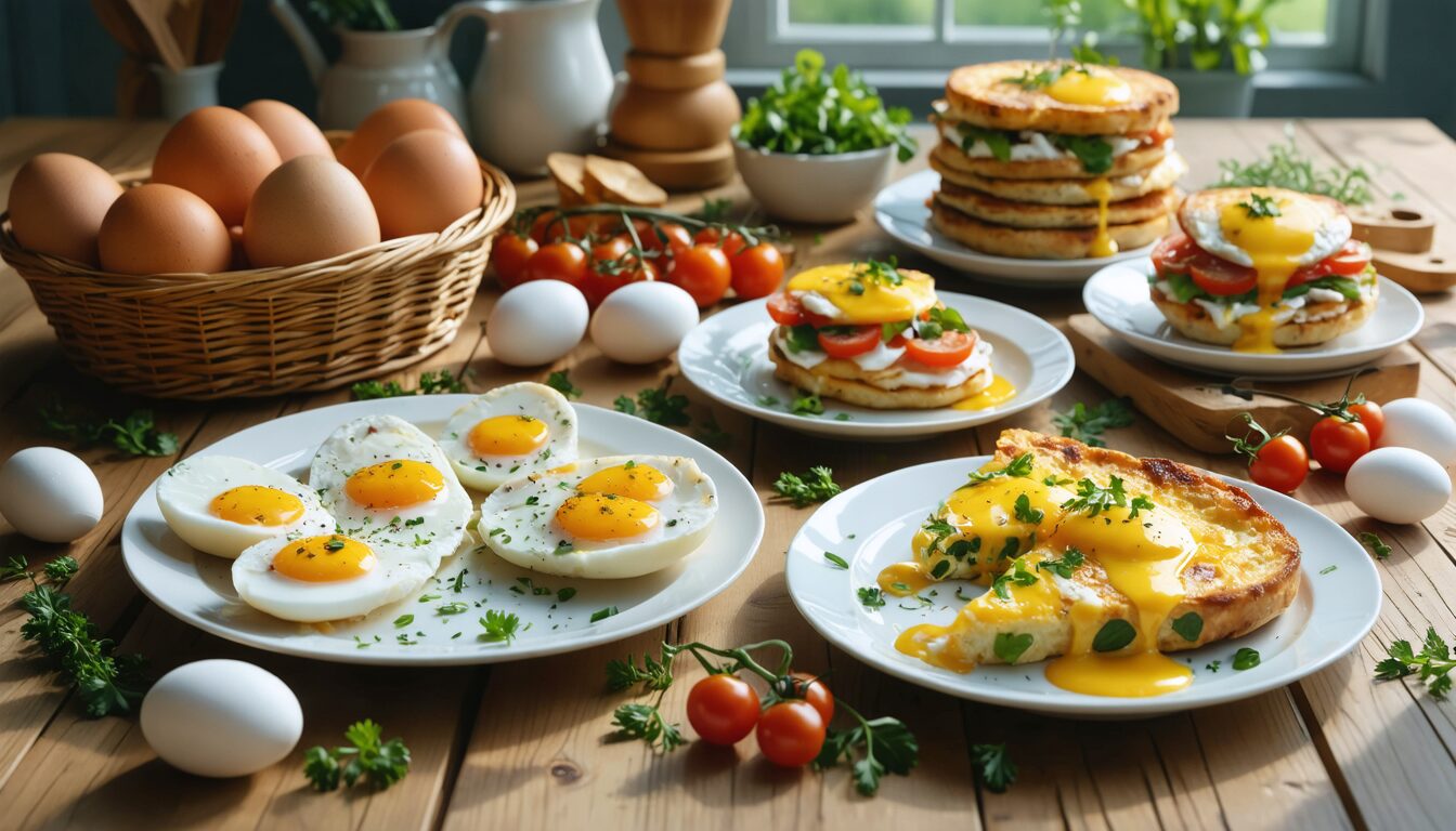 découvrez des recettes simples et savoureuses pour utiliser rapidement vos œufs entiers. astuces rapides et gourmandes pour ne rien gaspiller en cuisine.