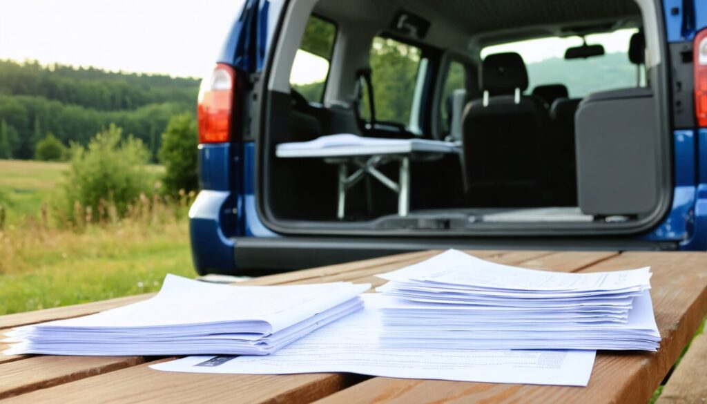 Vente camping-car cause décès ou divorce