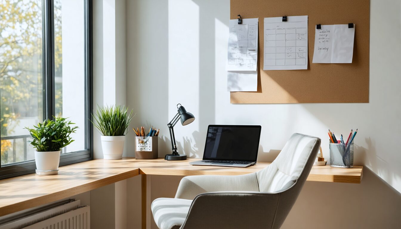 découvrez nos astuces pour aménager un espace de travail à domicile optimisé pour la concentration, favorisant productivité et bien-être au quotidien.
