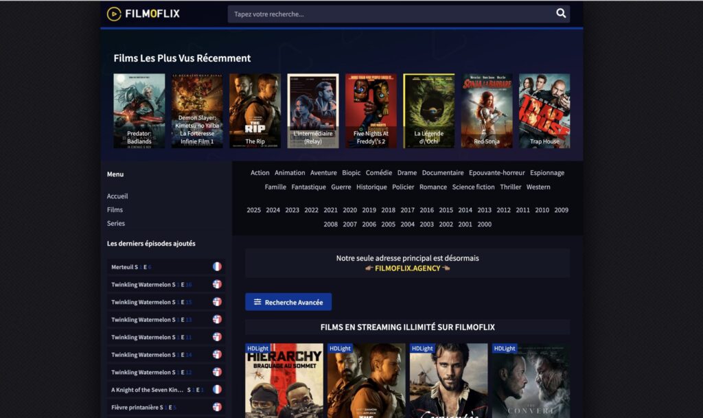 Filmoflix Nouvelle Adresse