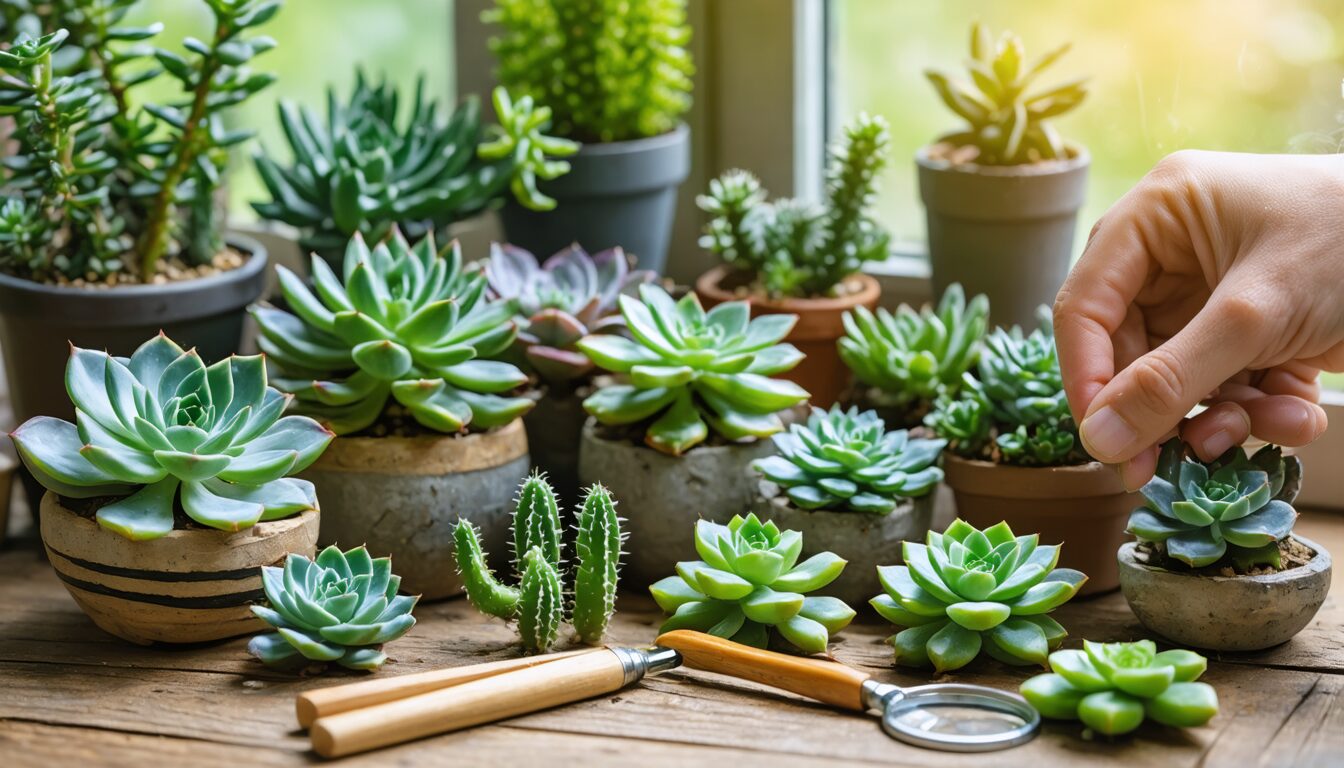 découvrez comment identifier facilement une plante grasse grâce à nos astuces et conseils pratiques pour reconnaître ces plantes succulentes et prendre soin d'elles.