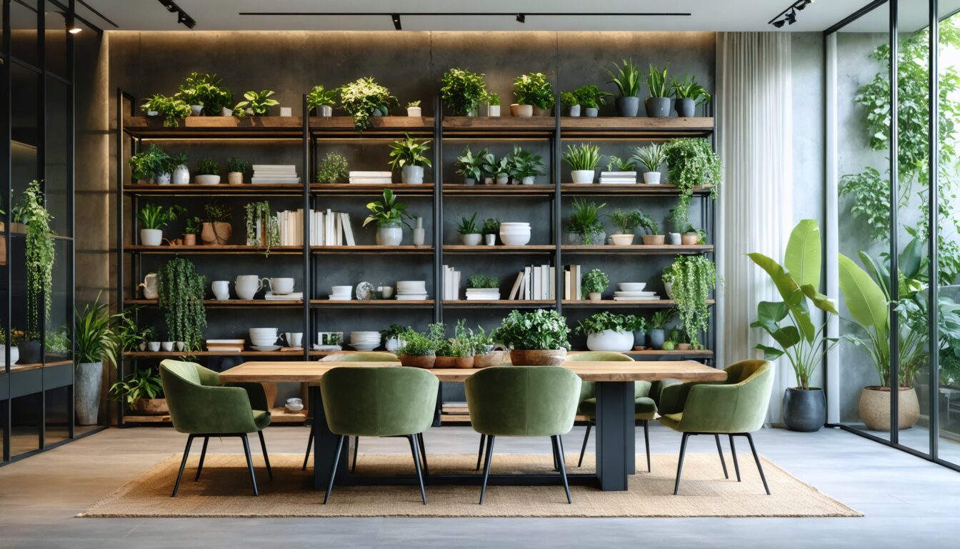 découvrez comment l’étagère industrielle peut transformer votre salle à manger en 2026, alliant style et fonctionnalité pour un intérieur moderne et chaleureux.
